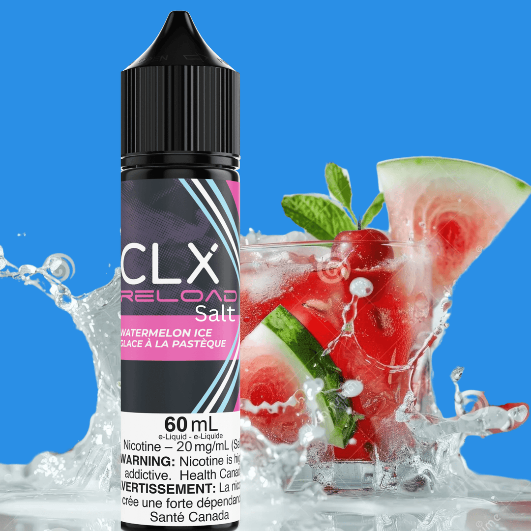 CLX Reload 60ml Salt-Watermelon Ice 60ml / 20mg Winkler Vape SuperStore and Bong Shop Manitoba Canada