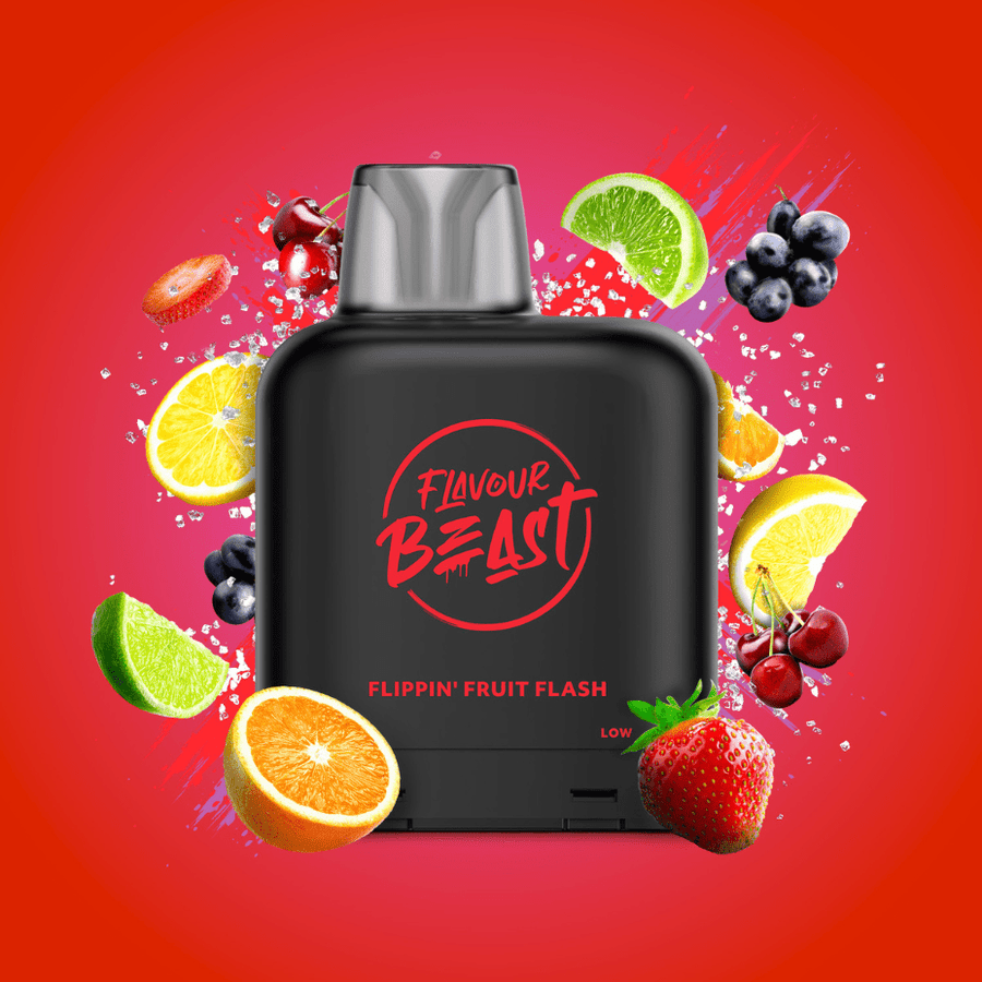 Flavour Beast Closed Pod Systems 20mg / 7000 Puffs Level X Flavour Beast Pod-Flippin' Fruit Flash Level X Flavour Beast Pod-Flippin' Fruit Flash-Winkler Vape SuperStore
