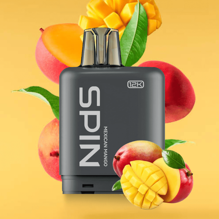 Spin Fizz X Closed Pod System 12000 / 20mg Spin Fizz X Pod 12000 - Mexican Mango Spin Fizz X Pod 12000 - Mexican Mango in Manitoba Canada at Winkler Vape SuperStore.