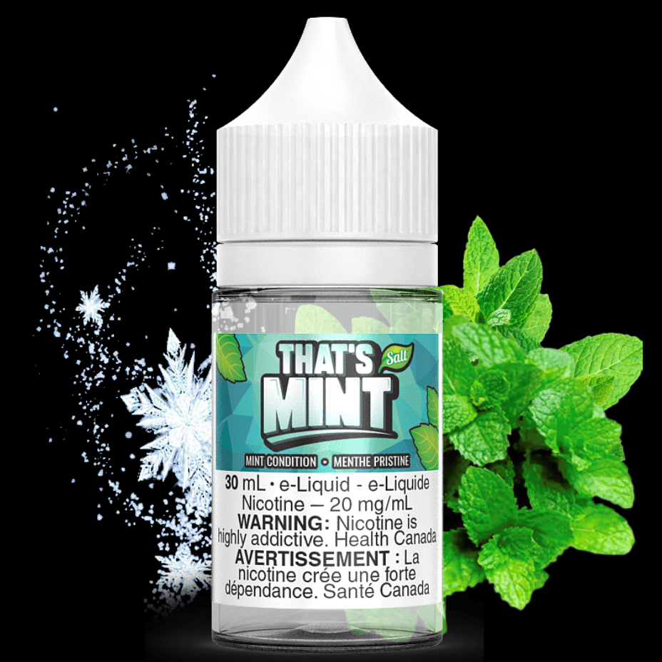 That's Mint Salts-Mint Condition 30ml / 12mg Winkler Vape SuperStore and Bong Shop Manitoba Canada