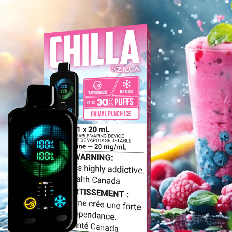 Buy Chilla by Villa disposable vape in Manitoba