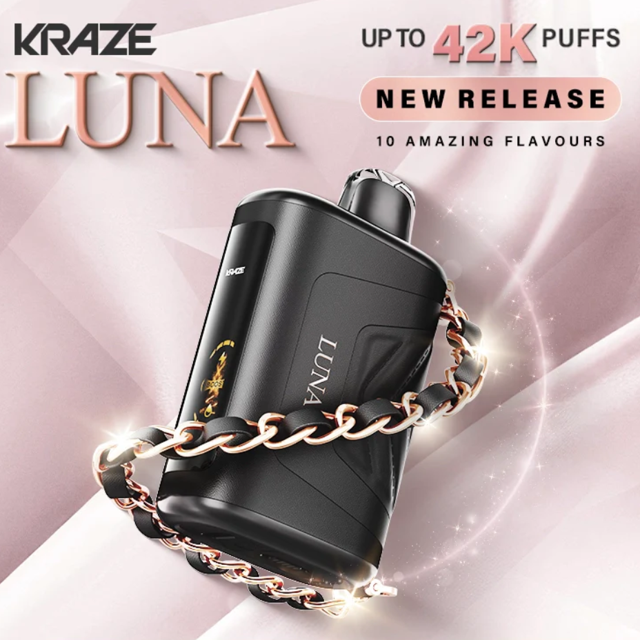 Buy Kraze luna disposable vape with 42,000 puffs in Winkler Manitoba