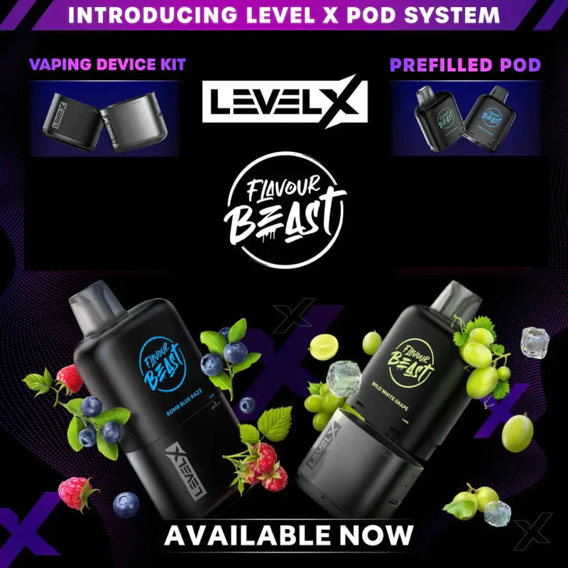 Level X Boost Flavour Beast 25k Pods