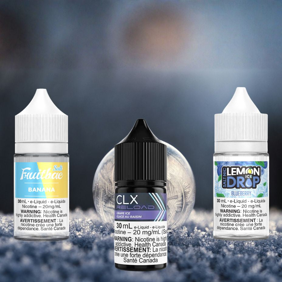 Ice & Menthol Salts Winkler Vape SuperStore and Bong Shop Manitoba Canada