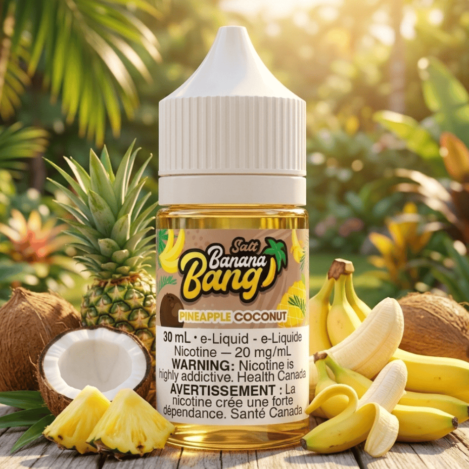 Banana Bang Salt - Pineapple Coconut / 30mL / 20mg Winkler Vape SuperStore and Bong Shop Manitoba