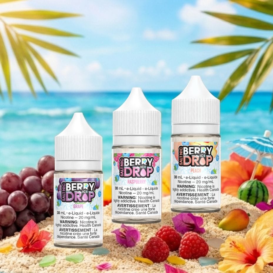 Berry Drop Salt E-Liquid Winkler Vape SuperStore and Bong Shop Manitoba Canada