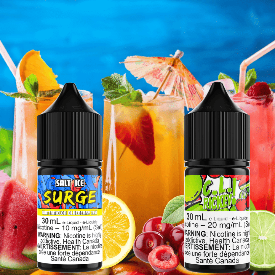 Beverage Flavoured Salt Nic E-Liquid Winkler Vape SuperStore and Bong Shop Manitoba Canada