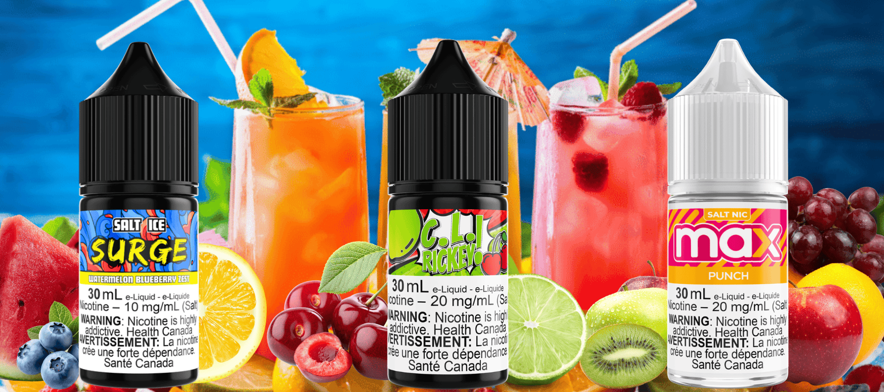 Beverage Flavoured Salt Nicotine at Winkler Vape SuperStore in Manitoba, Canada