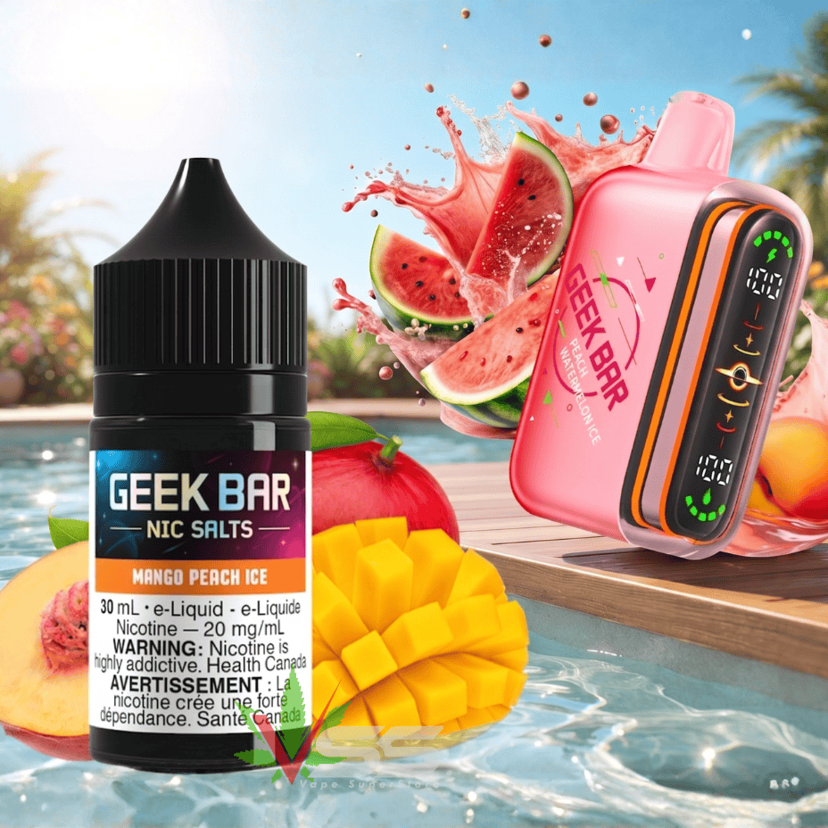 Geek Bar Nic Salt / Geek Bar Pulse 2 Disposable Vape Winkler Vape SuperStore and Bong Shop Manitoba Canada