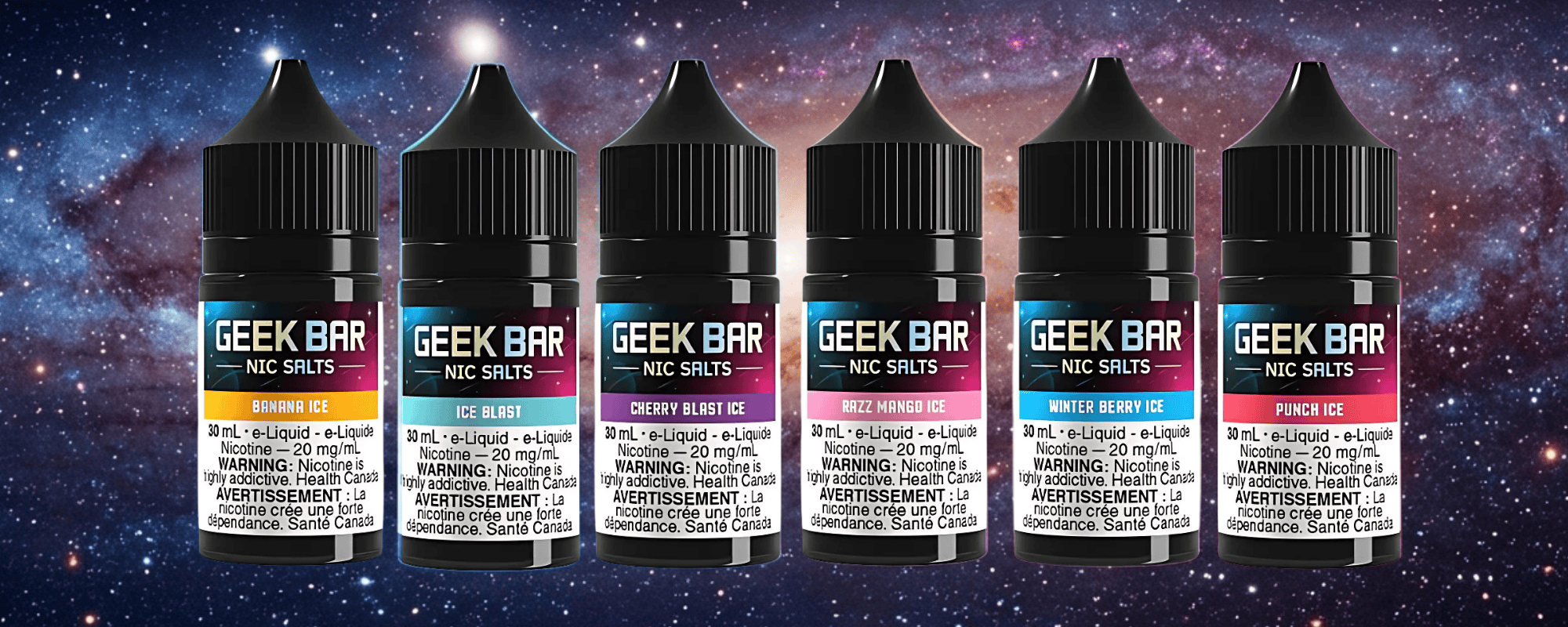 Geek Bar Salt Nic E-Liquid Winkler Vape SuperStore and Bong Shop Manitoba Canada