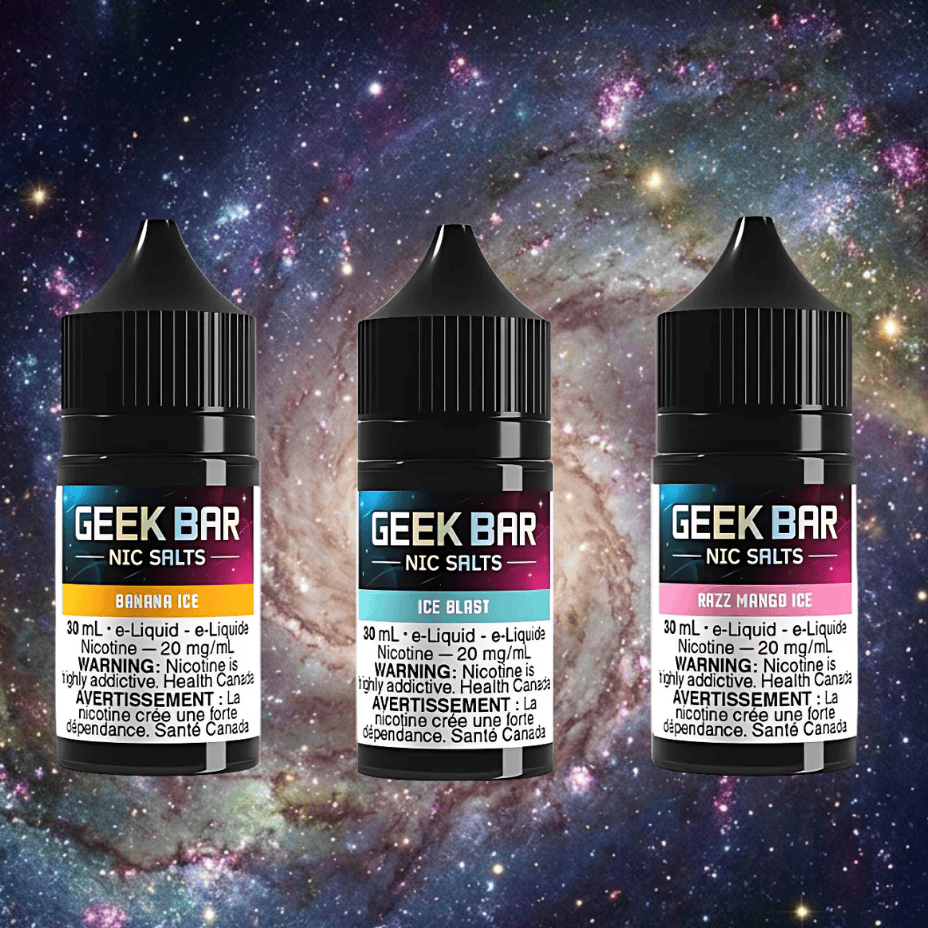 Geek Bar Salt Nic E-Liquid Winkler Vape SuperStore and Bong Shop Manitoba Canada