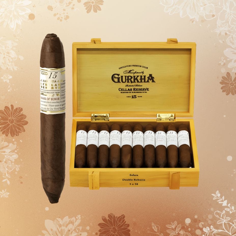 Gurkha Cellar Reserve 15 Year Solara DBL Robusto Winkler Vape SuperStore and Bong Shop Manitoba Canada
