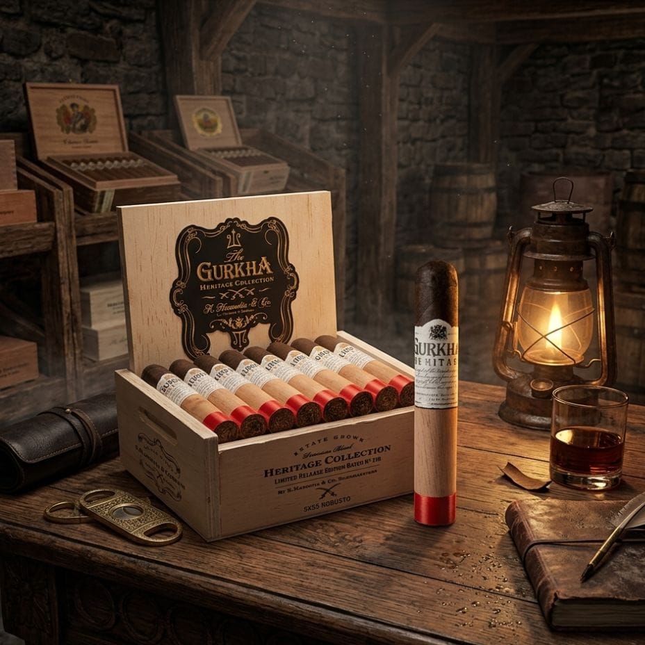 Gurkha Heritage Robusto Cigar Winkler Vape SuperStore and Bong Shop Manitoba Canada