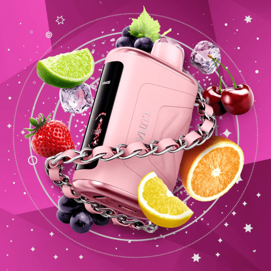 Kraze Luna Disposable Vape-Fruit Jewel Ice in Manitoba Canada