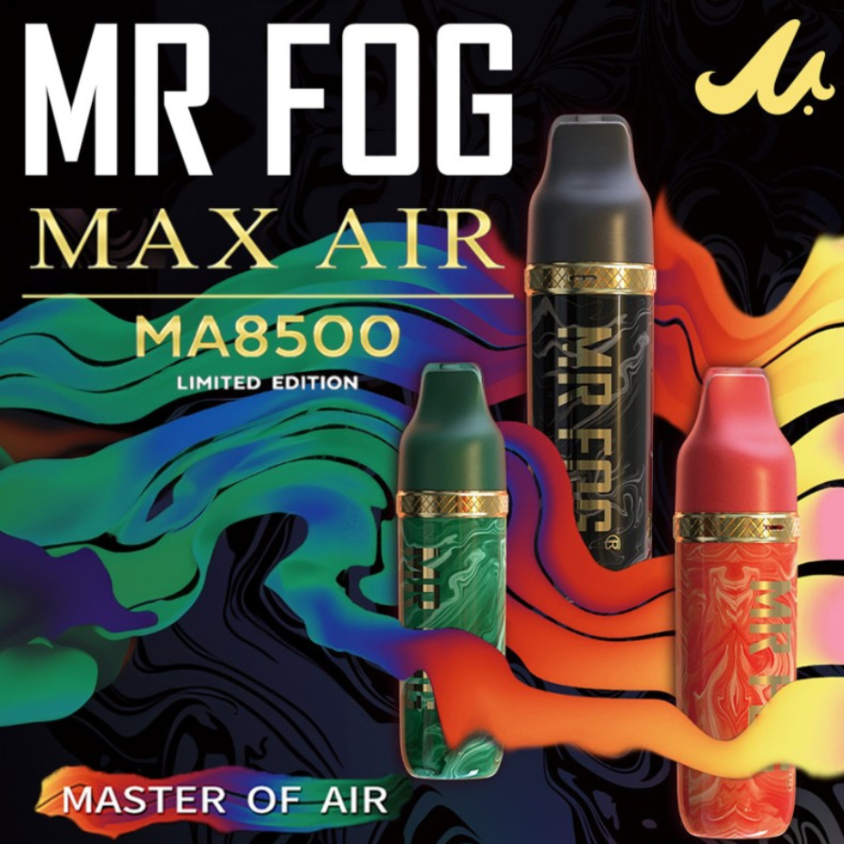 Mr Fog Max Air 8500 Puff - Winkler Vape SuperStore Manitoba