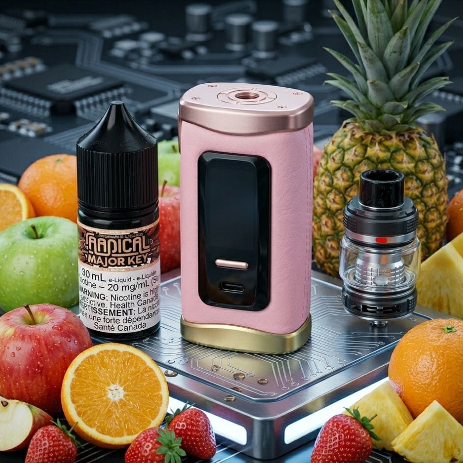 Radical Major Key Salt E-Liquid, Smok Morph 3 Mod and Freemax Fireluke 3 Tank Winkler Vape SuperStore and Bong Shop Manitoba Canada