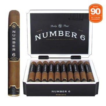 Rocky Patel Number 6 Robusto Cigar 5.5 X 50 Winkler Vape SuperStore and Bong Shop Manitoba Canada