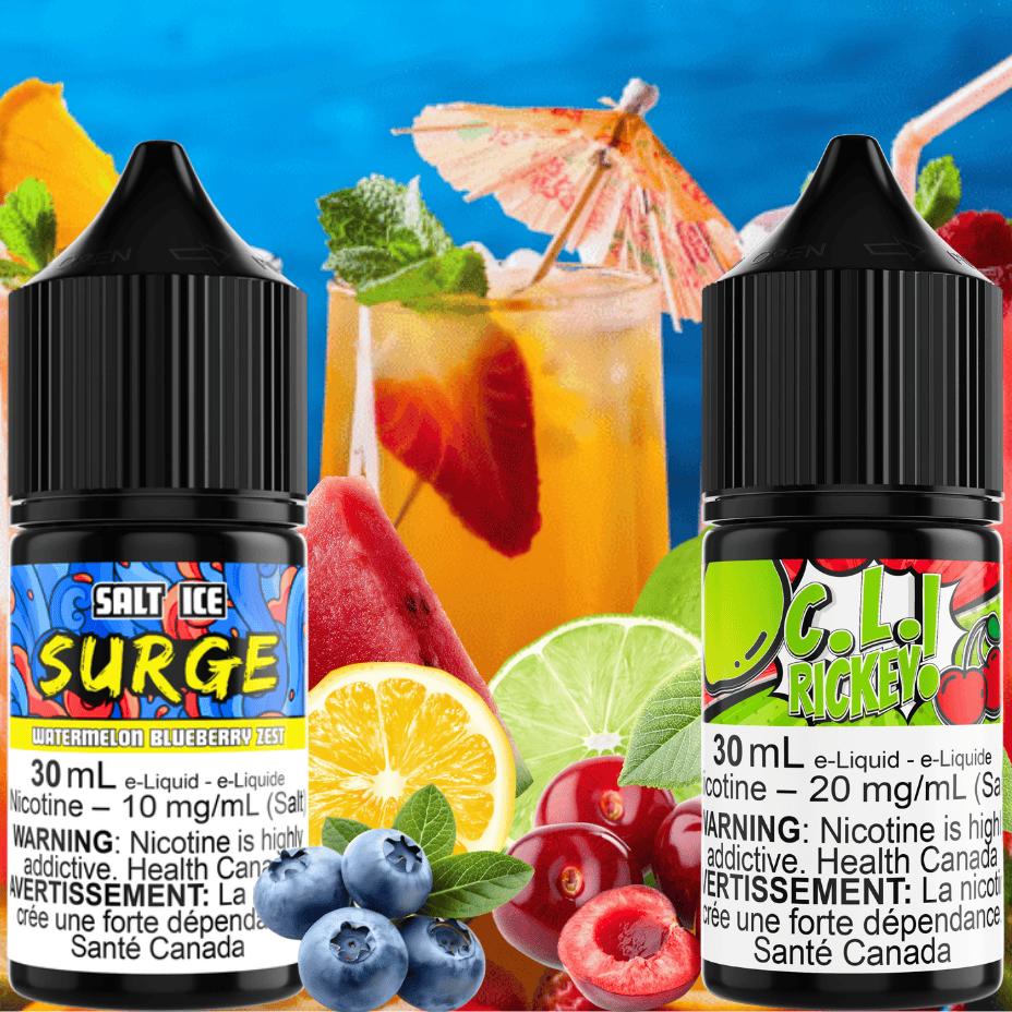 Shop Beverage Flavoured Salt Nicotine at Winkler Vape SuperStore in Manitoba, Canada