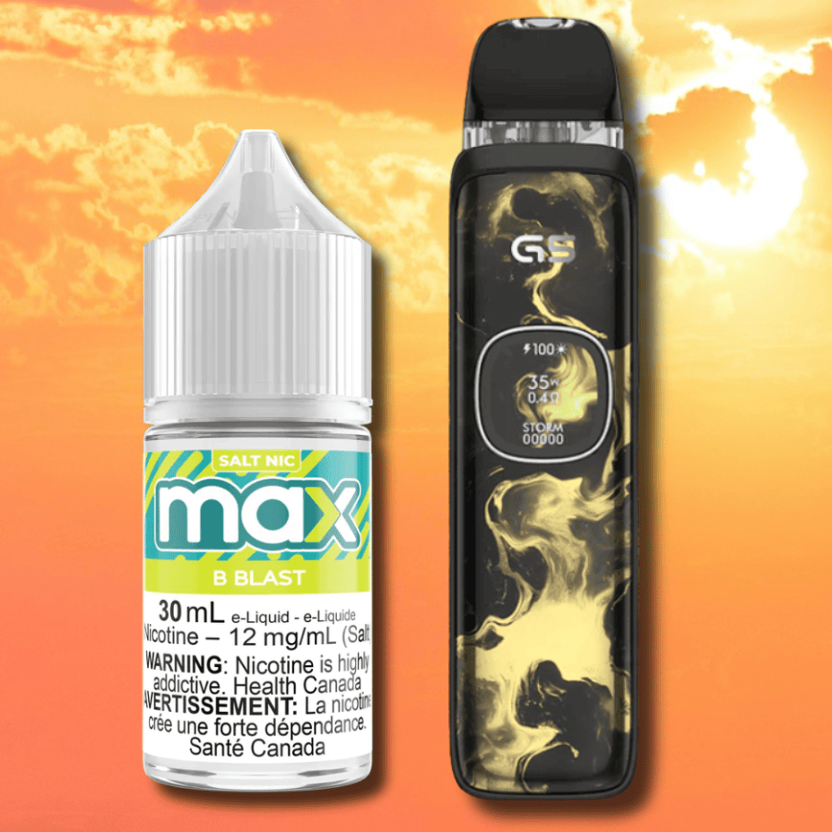 Uwell Caliburn G5 Pod Kit / Max Salts B Blast 30mL / 12mg Winkler Vape SuperStore and Bong Shop Manitoba Canada