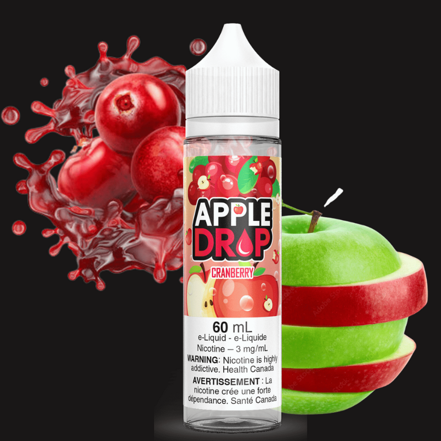 Apple Drop Freebase E-Liquid Cranberry by Apple Drop E-Liquid Cranberry by Apple Drop E-Liquid-Winkler Vape SuperStore & Bong Shop