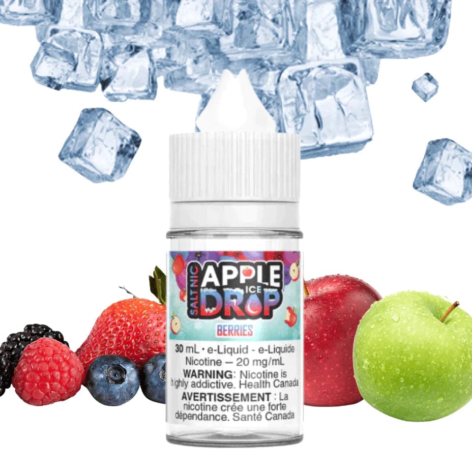 Apple Drop Salt Nic E-Liquid 30ml / 12mg Berries Ice Salts by Apple Drop E-Liquid Berries Ice Salts by Apple Drop-Winkler Vape SuperStore & Bong Shop