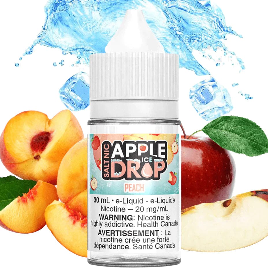 Apple Drop Salt Nic E-Liquid Peach Ice Salts by Apple Drop E-Liquid Peach Ice Salts by Apple Drop Morden Vape SuperStore & Bong Shop MB