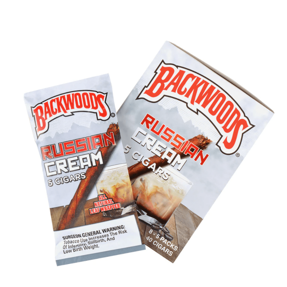 Backwoods Cigars Backwoods Cigars-Russian Cream 5/pkg Backwoods Cigars-Russian Cream 5/pkg-Winkler Vape SuperStore