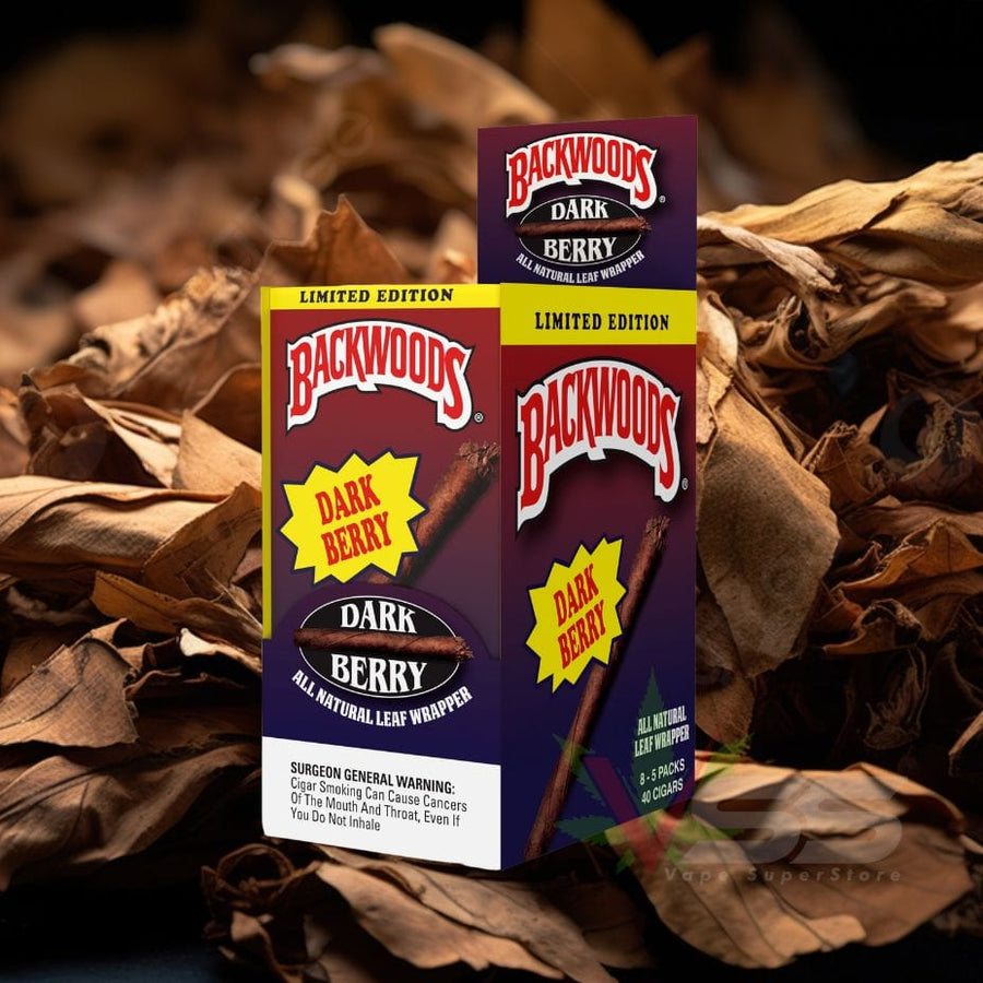 Backwoods Cigars - Dark Berry 5/pkg Winkler Vape SuperStore and Bong Shop Manitoba Canada