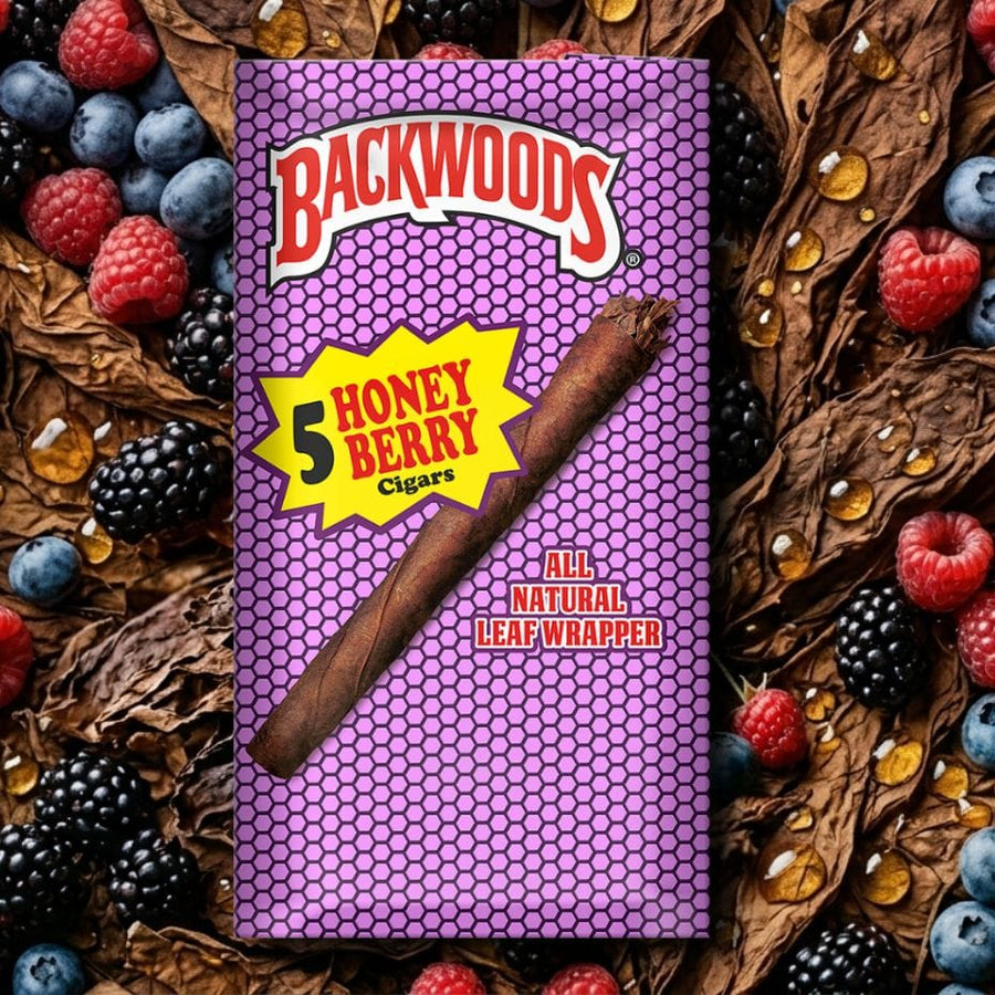 Backwoods Cigars-Honey Berry 5/pkg Winkler Vape SuperStore and Bong Shop Manitoba Canada