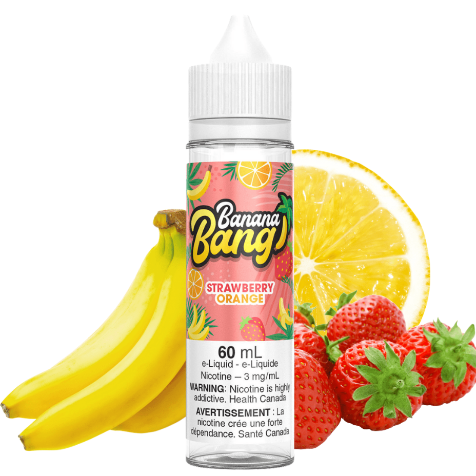 Banana Bang E-Liquid E-Liquid 3mg Strawberry Orange by Banana Bang E-Liquid Strawberry Orange by Banana Bang E-Liquid-Winkler Vape SuperStore Canada