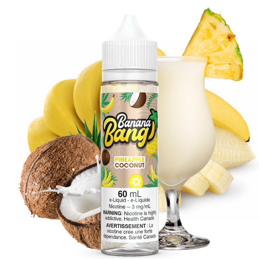Banana Bang E-Liquid E-Liquid Pineapple Coconut by Banana Bang E-Liquid Pineapple Coconut by Banana Bang E-Liquid-Winkler Vape SuperStore 