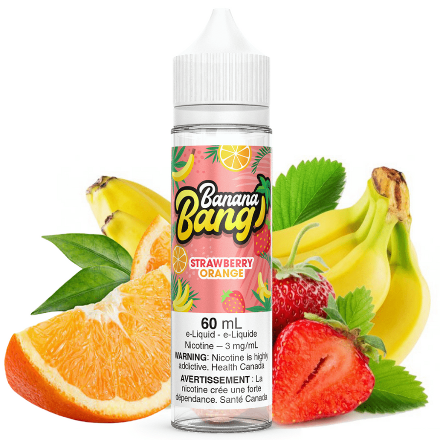Banana Bang E-Liquid E-Liquid Strawberry Orange by Banana Bang E-Liquid Strawberry Orange by Banana Bang E-Liquid-Winkler Vape SuperStore Canada