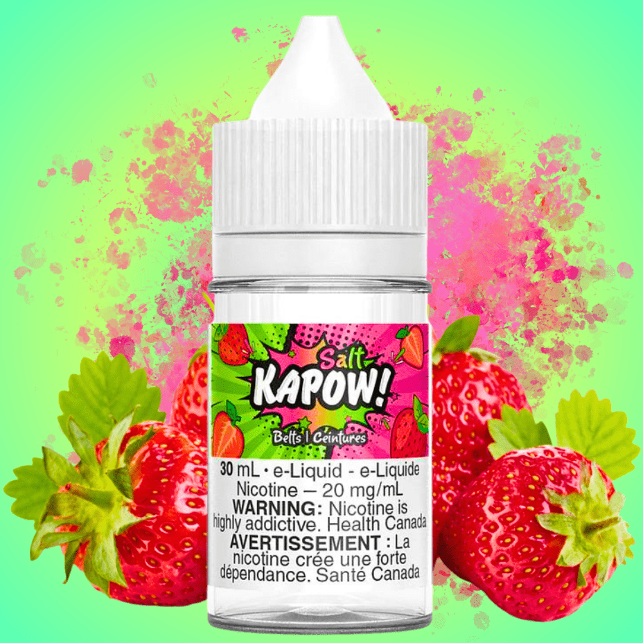 Belts Salt By Kapow E-Liquid 30mL / 20mg Winkler Vape SuperStore and Bong Shop Manitoba Canada