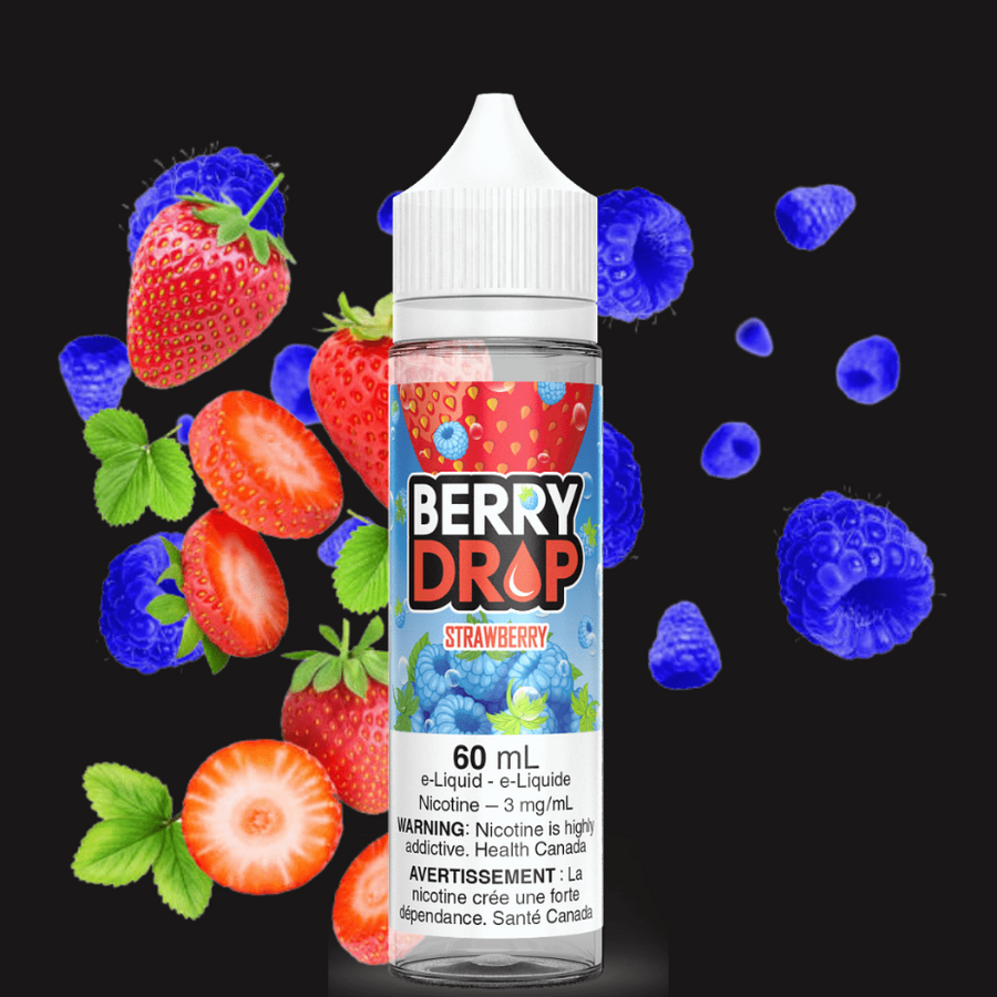 Berry Drop E-liquid Freebase E-Liquid 3mg Strawberry by Berry Drop E-liquid Strawberry by Berry Drop E-liquid-Winkler Vape SuperStore, Manitoba