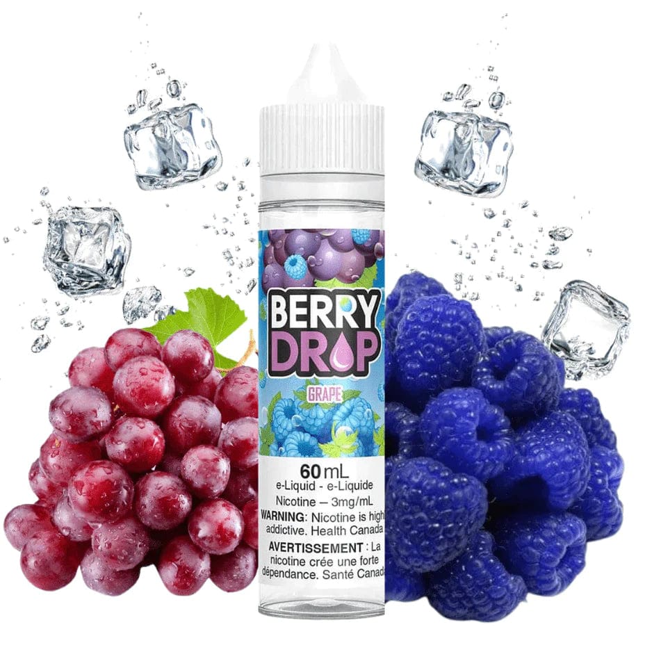 Berry Drop E-Liquid Freebase E-Liquid 60mL / 0mg Grape Ice by Berry Drop E-Liquid Grape Ice by Berry Drop E-Liquid-Morden Vape SuperStore, Manitoba