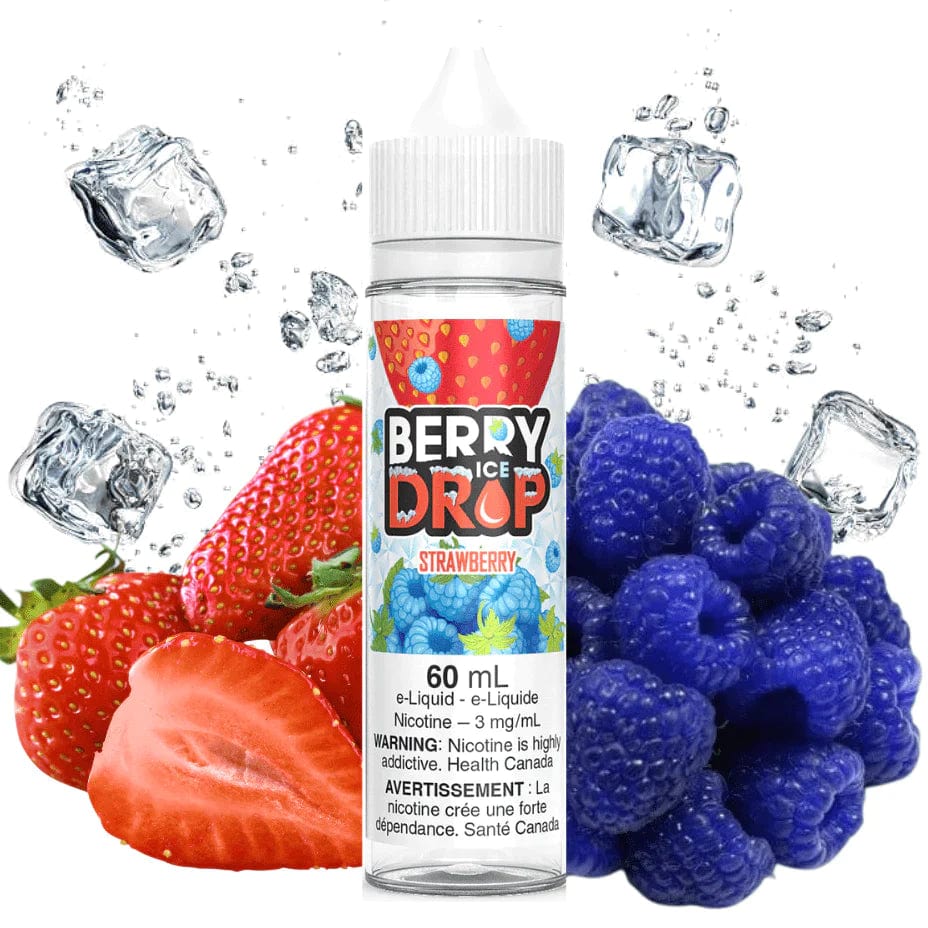 Berry Drop E-liquid Freebase E-Liquid Strawberry Ice by Berry Drop E-Liquid- Winkler Vape Superstore