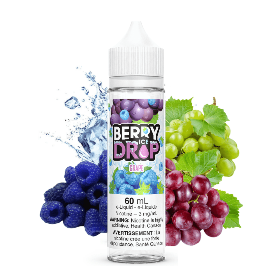 Berry Drop E-Liquid Freebase E-Liquid Grape Ice by Berry Drop E-Liquid Grape Ice by Berry Drop E-Liquid-Winkler Vape SuperStore, Manitoba