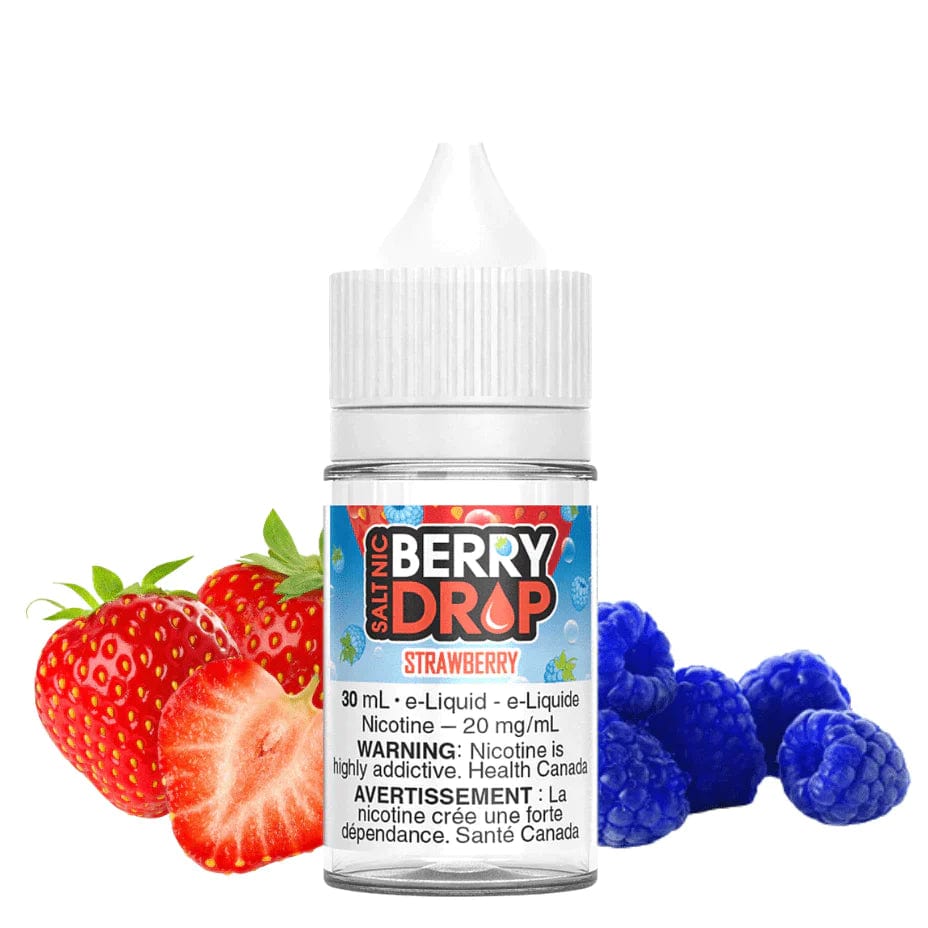 Berry Drop E-liquid Salt Nic E-Liquid Strawberry Salt by Berry Drop E-Liquid Strawberry Salt by Berry Drop E-Liquid Winkler Vape SuperStore MB