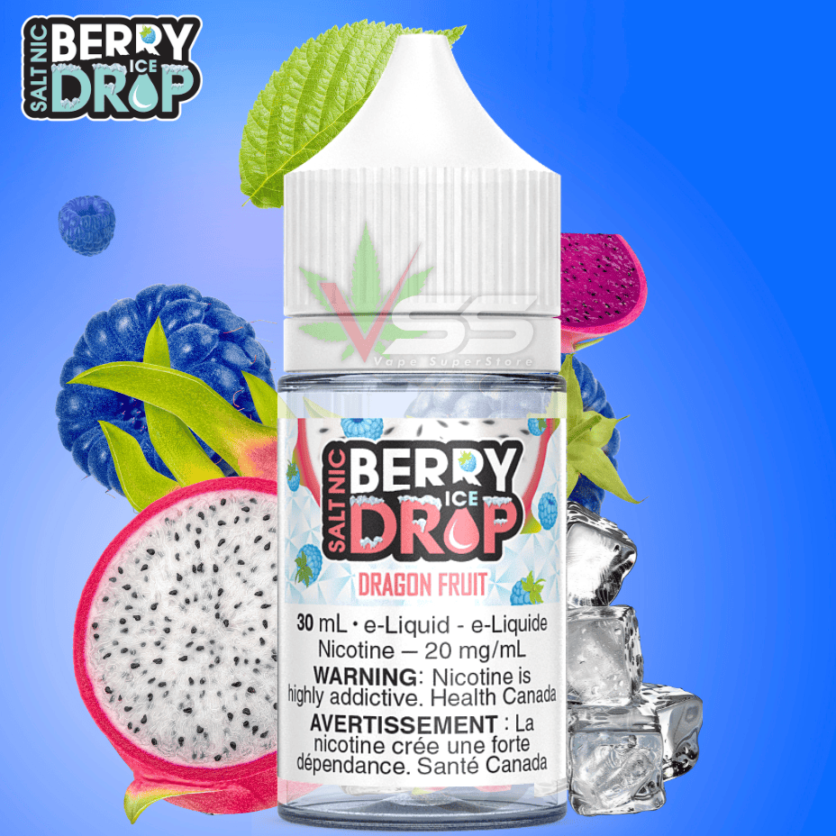 Berry Drop Ice Salt - Dragon Fruit 30ml 30mL / 20mg Winkler Vape SuperStore and Bong Shop Manitoba Canada