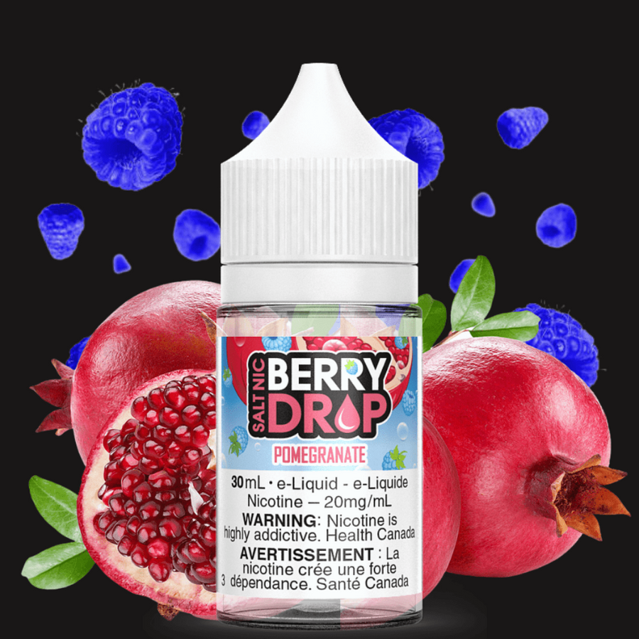 Berry Drop Salt Nic E-Liquid 12mg Pomegranate Salt by Berry Drop E-liquid Pomegranate Salt by Berry Drop E-liquid-Winkler Vape SuperStore, MB