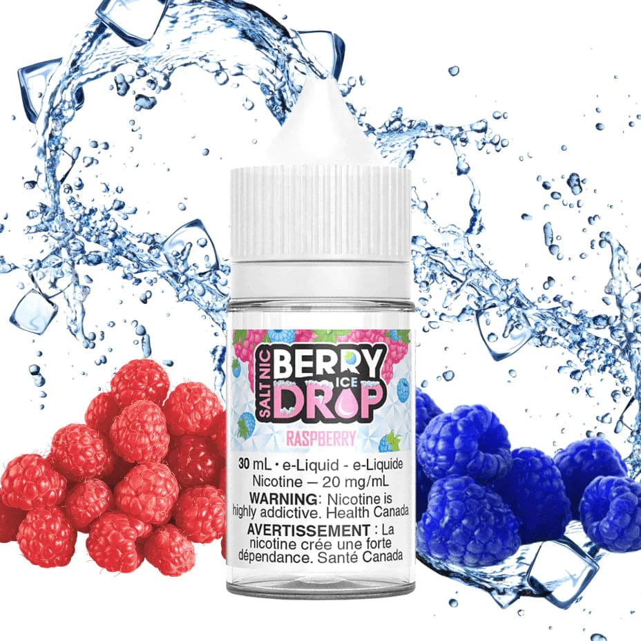 Berry Drop Salt Nic E-Liquid Raspberry Ice Salt by Berry Drop E-Liquid Raspberry Ice Salts by Berry Drop Winkler Vape SuperStore & Bong Shop