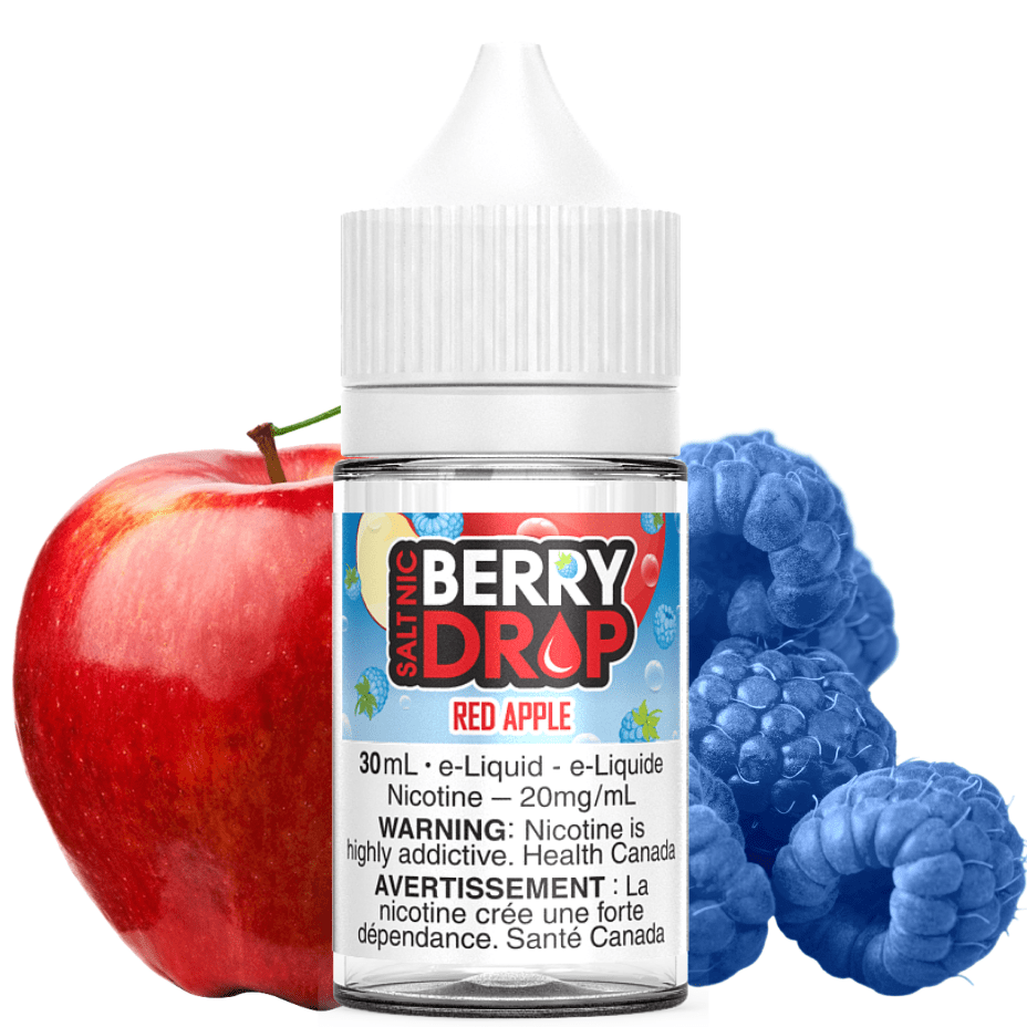 Berry Drop Salt Nic E-Liquid 30ml / 12mg Red Apple Salt by Berry Drop E-Liquid Red Apple Salt by Berry Drop E-Liquid-Winkler Vape Superstore Canada