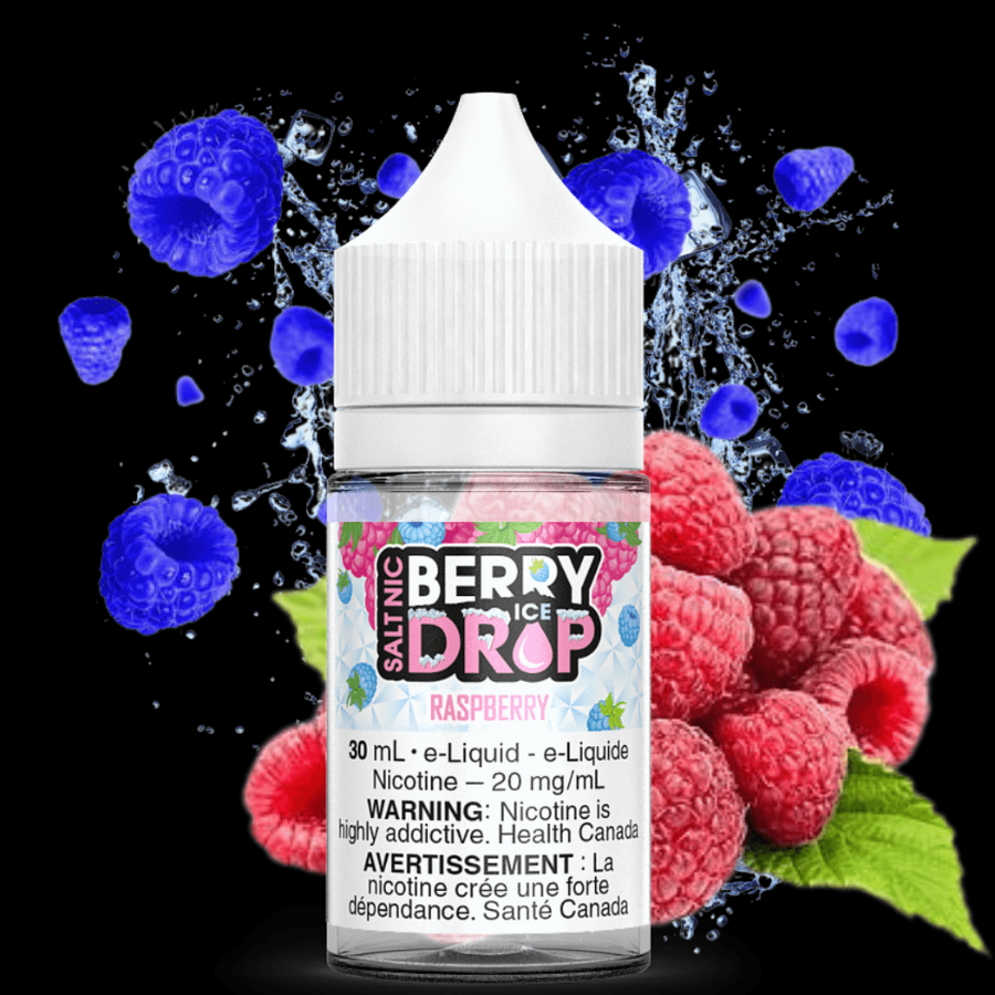 Berry Drop Salt Nic E-Liquid Raspberry Ice Salt by Berry Drop E-Liquid Raspberry Ice Salts by Berry Drop-Winkler Vape SuperStore & Bong Shop