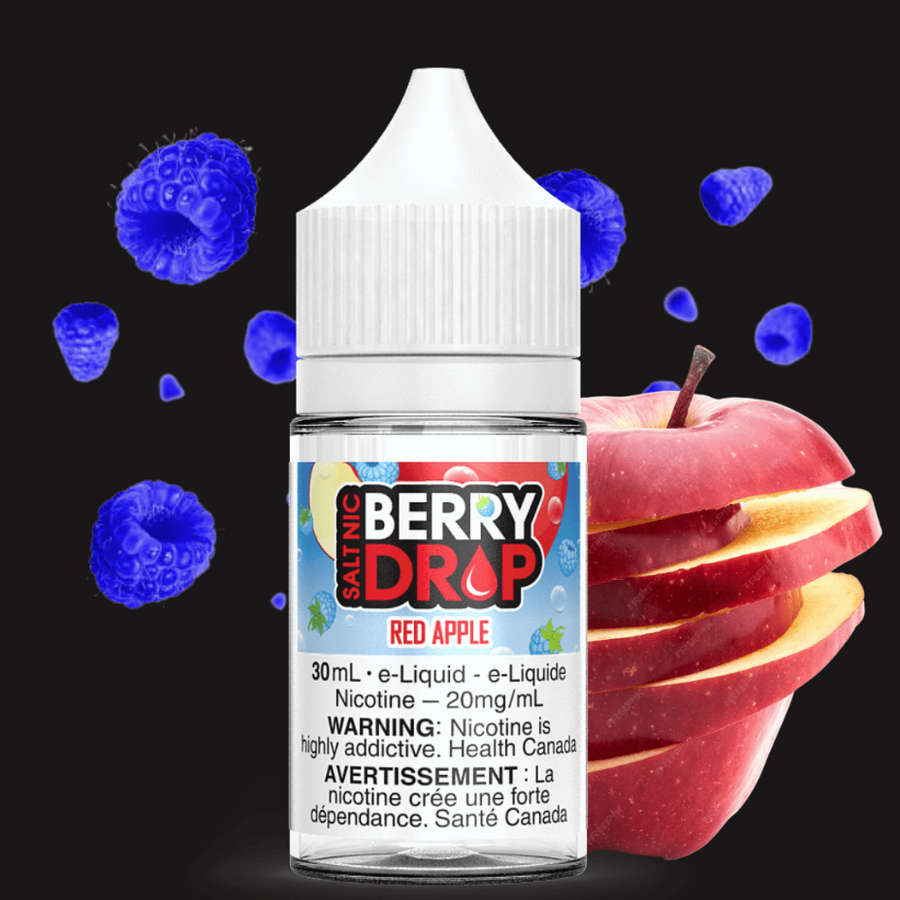 Berry Drop Salt Nic E-Liquid Red Apple Salt by Berry Drop E-Liquid Red Apple Salt by Berry Drop E-Liquid-Winkler Vape Superstore & Bong Shop MB, Canada
