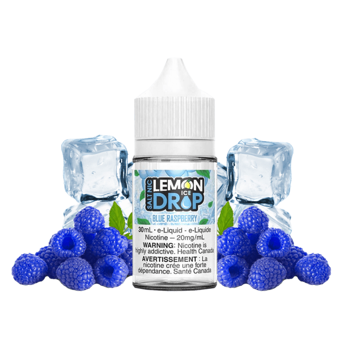 Blue Raspberry Ice Salt by Lemon Drop E-liquid Winkler Vape SuperStore and Bong Shop Manitoba Canada