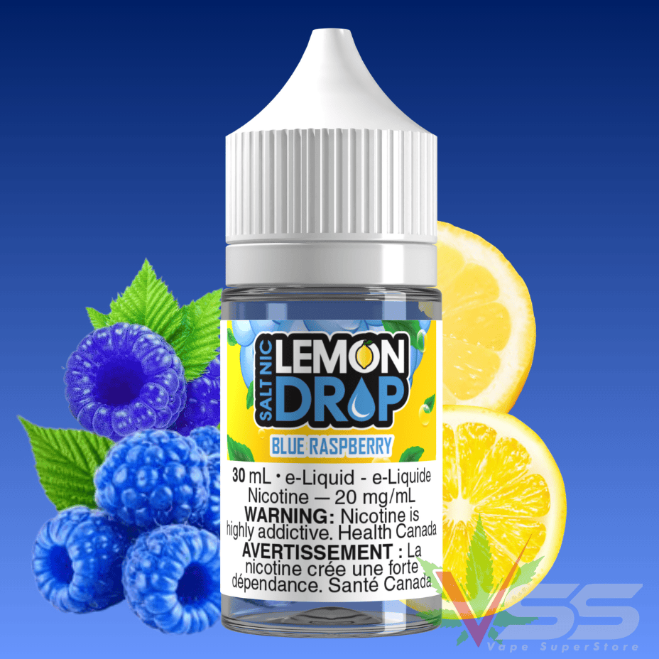 Blue Raspberry Salt by Lemon Drop E-Liquid Winkler Vape SuperStore and Bong Shop Manitoba Canada