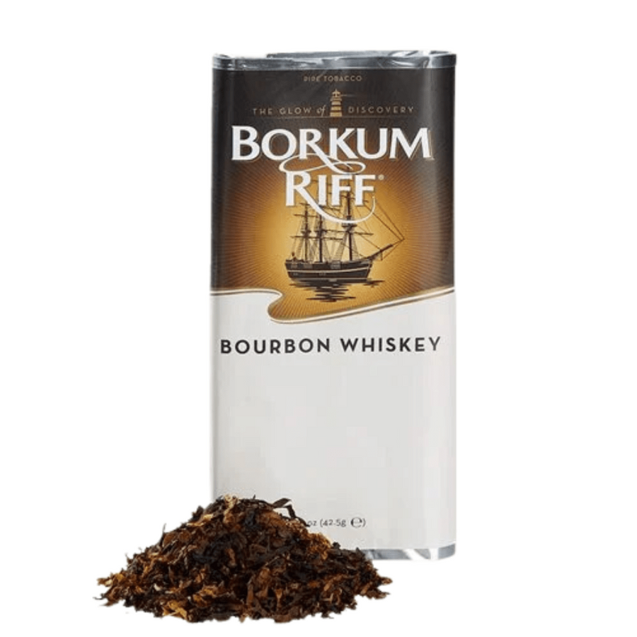 Borkum Riff Pipe Tobacco 50g Pouch Borkum Riff Pipe Tobacco-Bourbon Whisky Borkum Riff Pipe Tobacco-Bourbon Whisky-Winkler Vape SuperStore