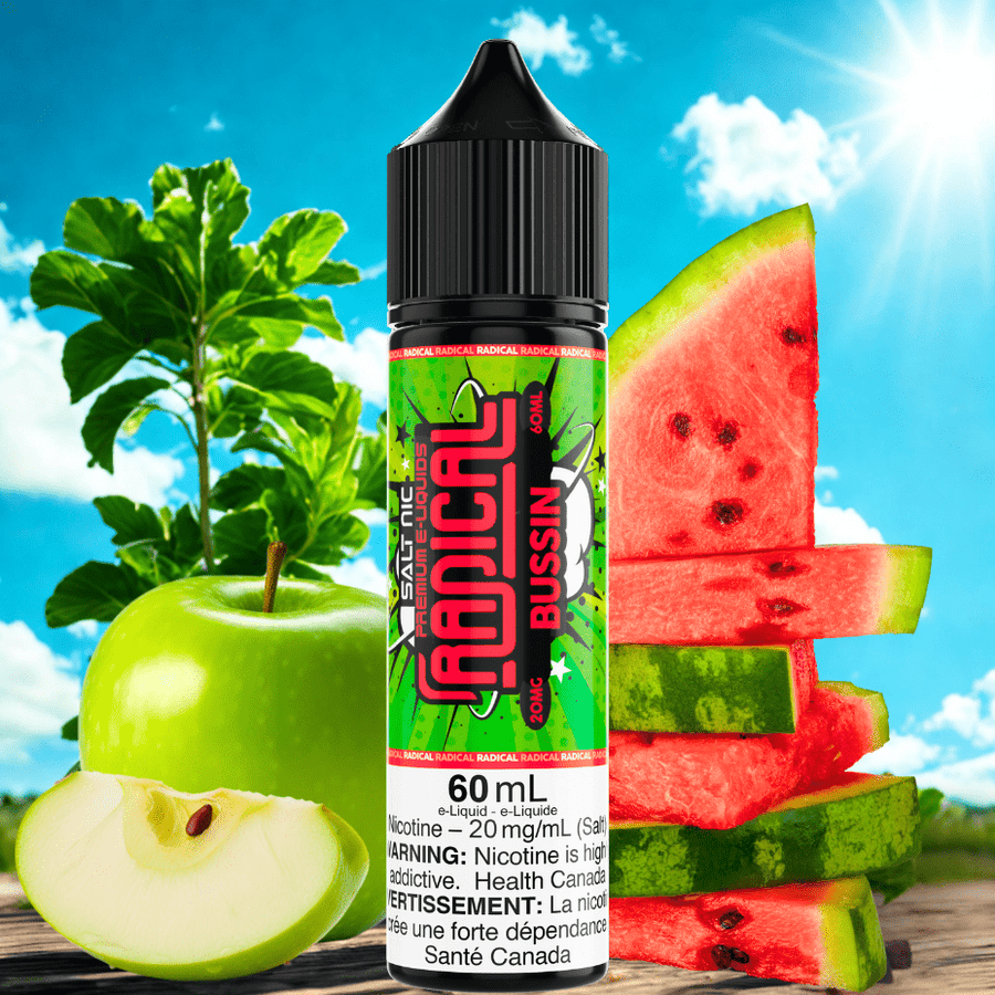 Bussin Salt by Radical E-liquid-60mL Winkler Vape SuperStore and Bong Shop Manitoba Canada