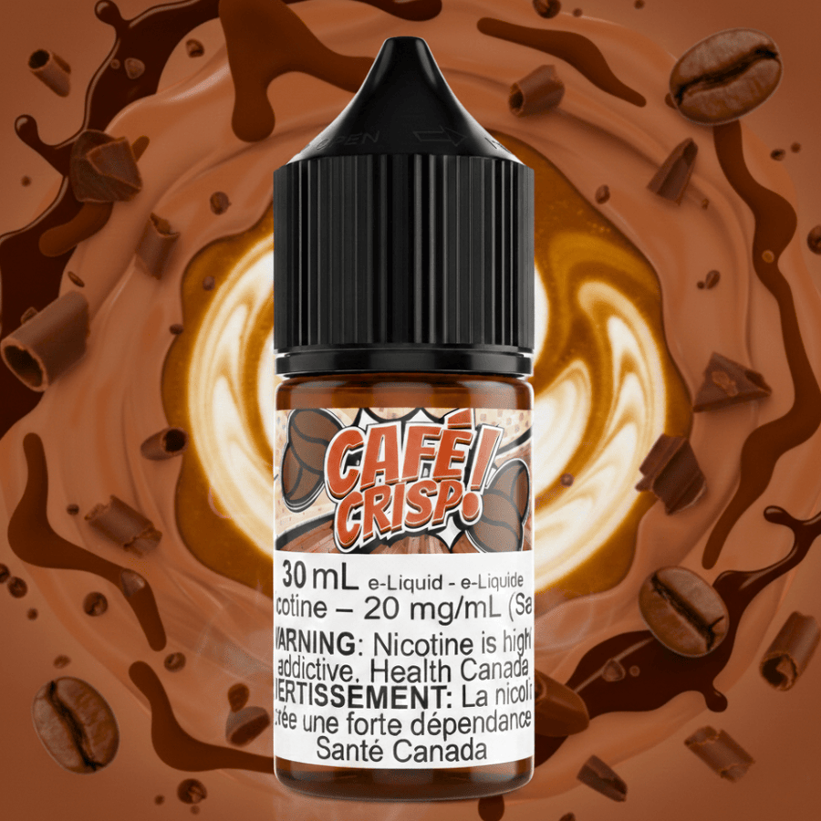 Cafe Crisp Salt by Maverick E-Liquid Winkler Vape SuperStore and Bong Shop Manitoba Canada