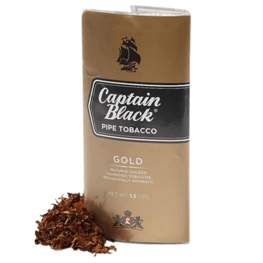 Captain Black Pipe Tobacco Captain Black Pipe Tobacco-Gold Blend Captain Black Pipe Tobacco-Gold Blend-Winkler Vape SuperStore Manitoba